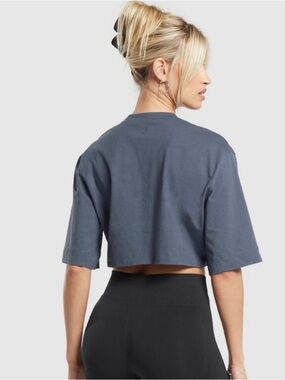 Gymshark - COTTON BOXY CROP TOP - XL